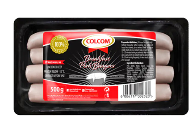 Breakfast Pork Bangers