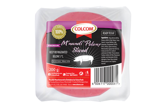 Colcom Mnandi Polony (Sliced)